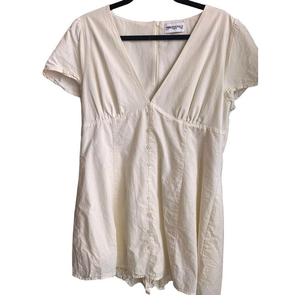 Princess Polly Loveliness Skirted Cotton Romper